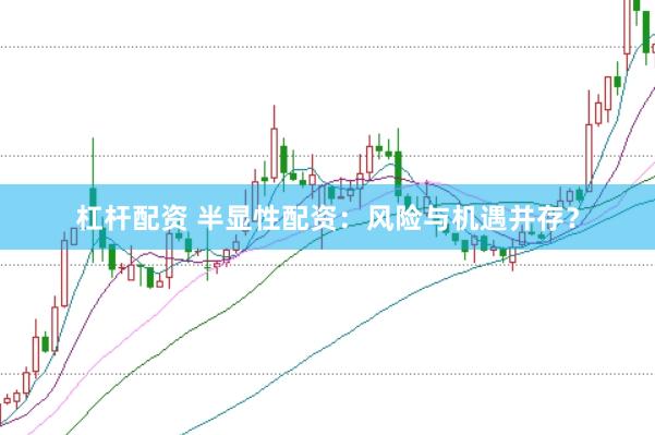 杠杆配资 半显性配资：风险与机遇并存？