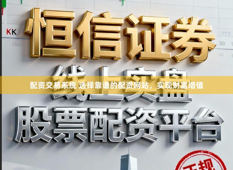 配资交易系统 选择靠谱的配资网站，实现财富增值