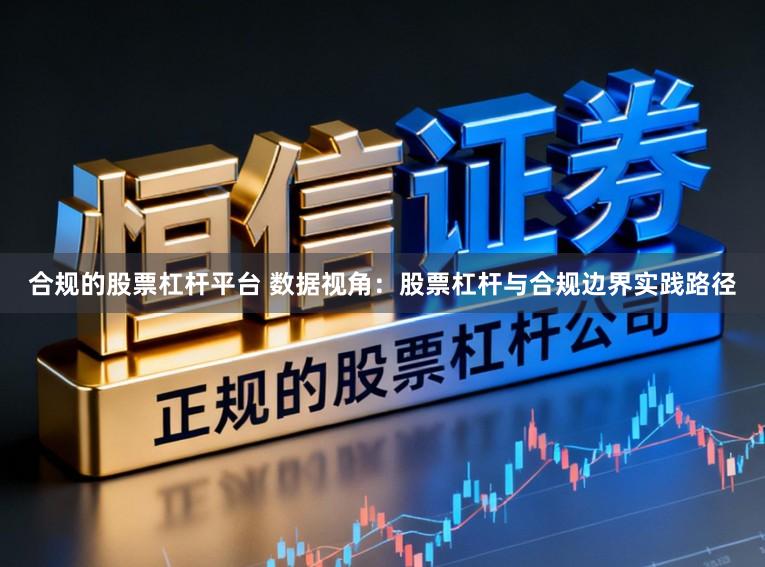 合规的股票杠杆平台 数据视角：股票杠杆与合规边界实践路径