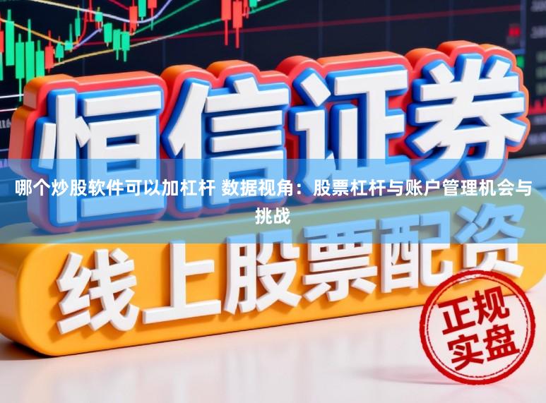 哪个炒股软件可以加杠杆 数据视角:股票杠杆与账户管理机会与挑战