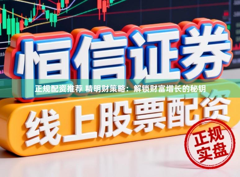 正规配资推荐 精明财策略：解锁财富增长的秘钥